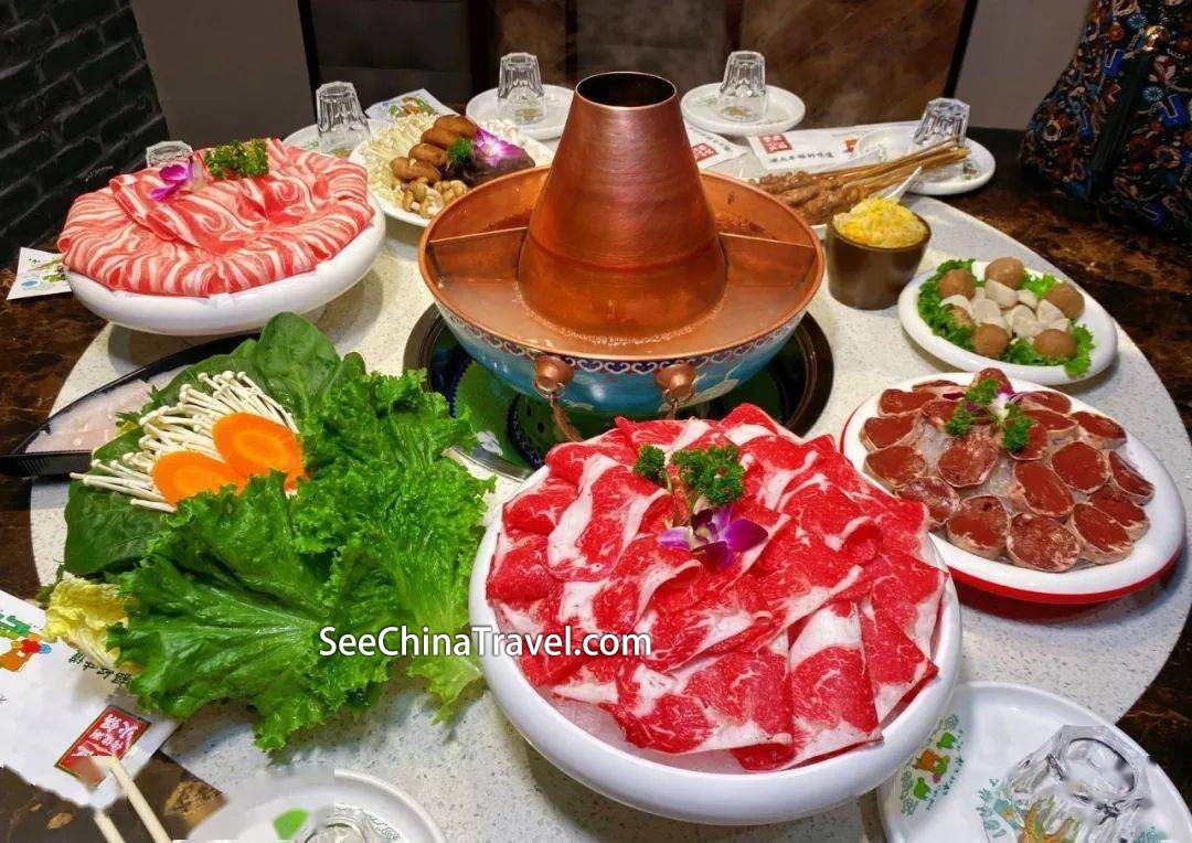 Beijing traditional hot pot lamb
