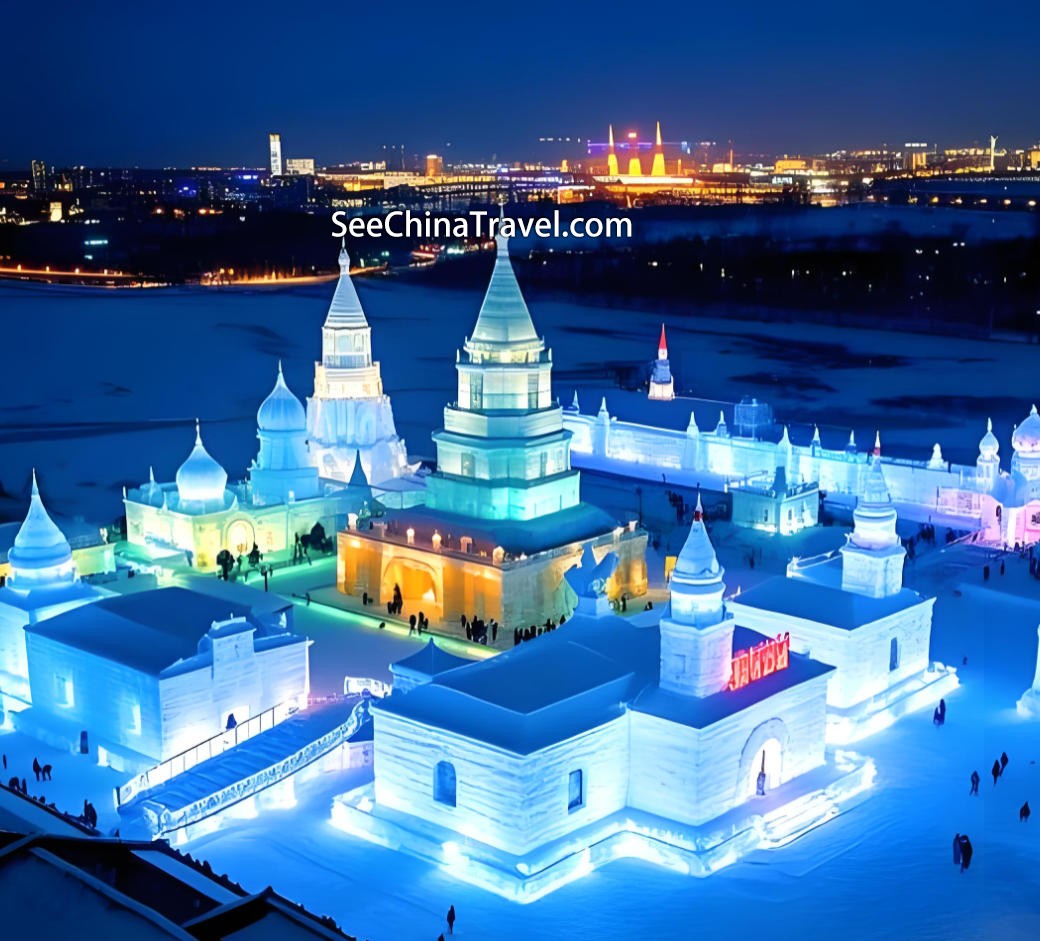 Harbin Ice and Snow World winter attraction