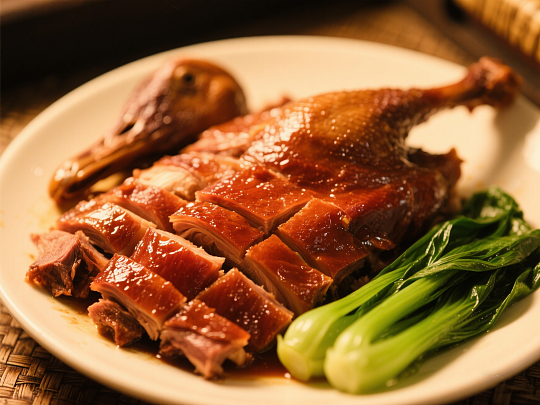 Braised Lion-Head Goose